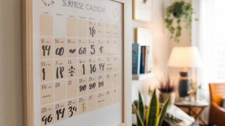 Les calendriers surprises pour une année remplie de bonheur